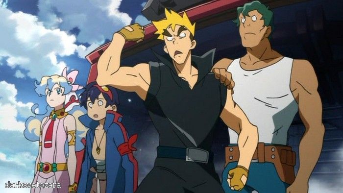 Скачать аниме Гуррен-Лаганн / Tengen Toppa Gurren Lagann [ТВ][27 из 27]RUS
