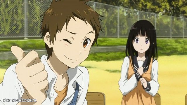 Скачать аниме Скачать аниме Хьёка: Тебе не сбежать / Hyouka [ТВ+OVA][23 из 23]RUS