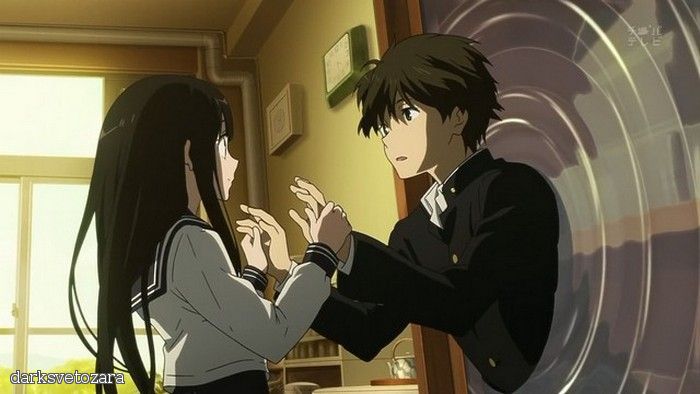 Скачать аниме Хьёка: Тебе не сбежать / Hyouka [ТВ+OVA][23 из 23]RUS