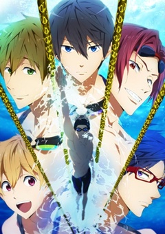 Скачать аниме Плавательный клуб старшей школы Иватоби / Free! Iwatobi Swim Club [ТВ][12 из 12]RUS