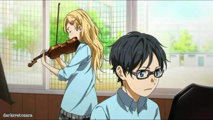 Скачать аниме Твоя апрельская ложь / Shigatsu wa Kimi no Uso [ТВ][22 из 22]RUS